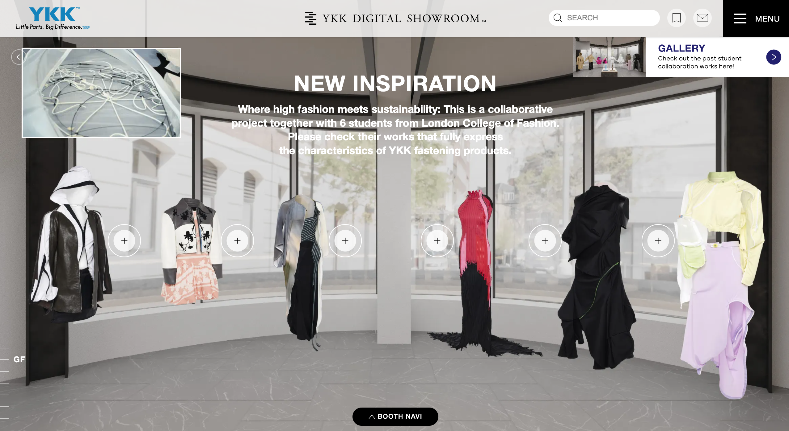 YKK DSR Inspiration Booth